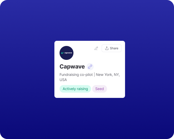 Capwave App Overview