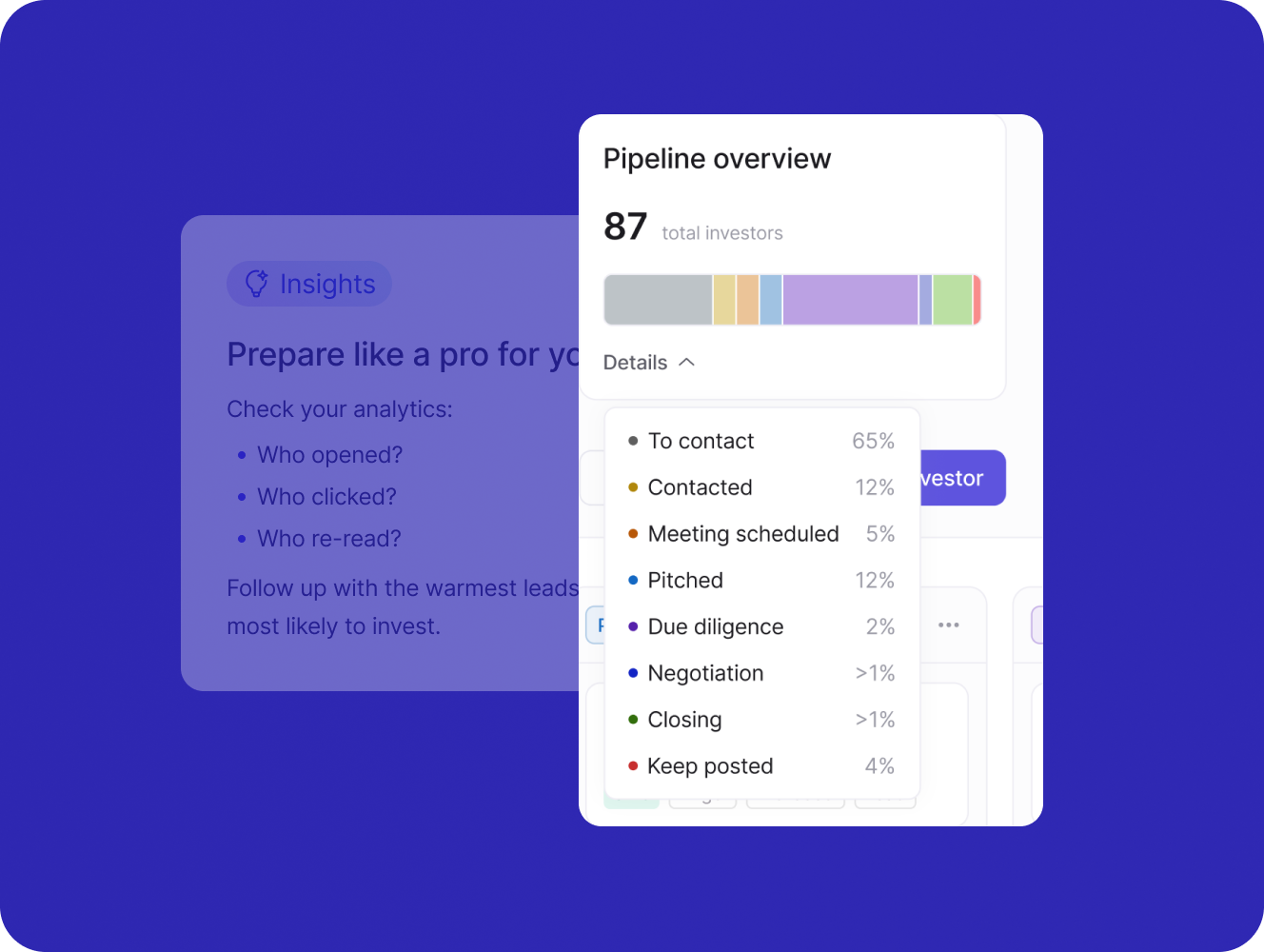 Turn meetings into conviction