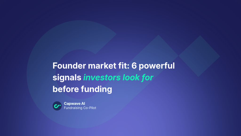 founder market fit
